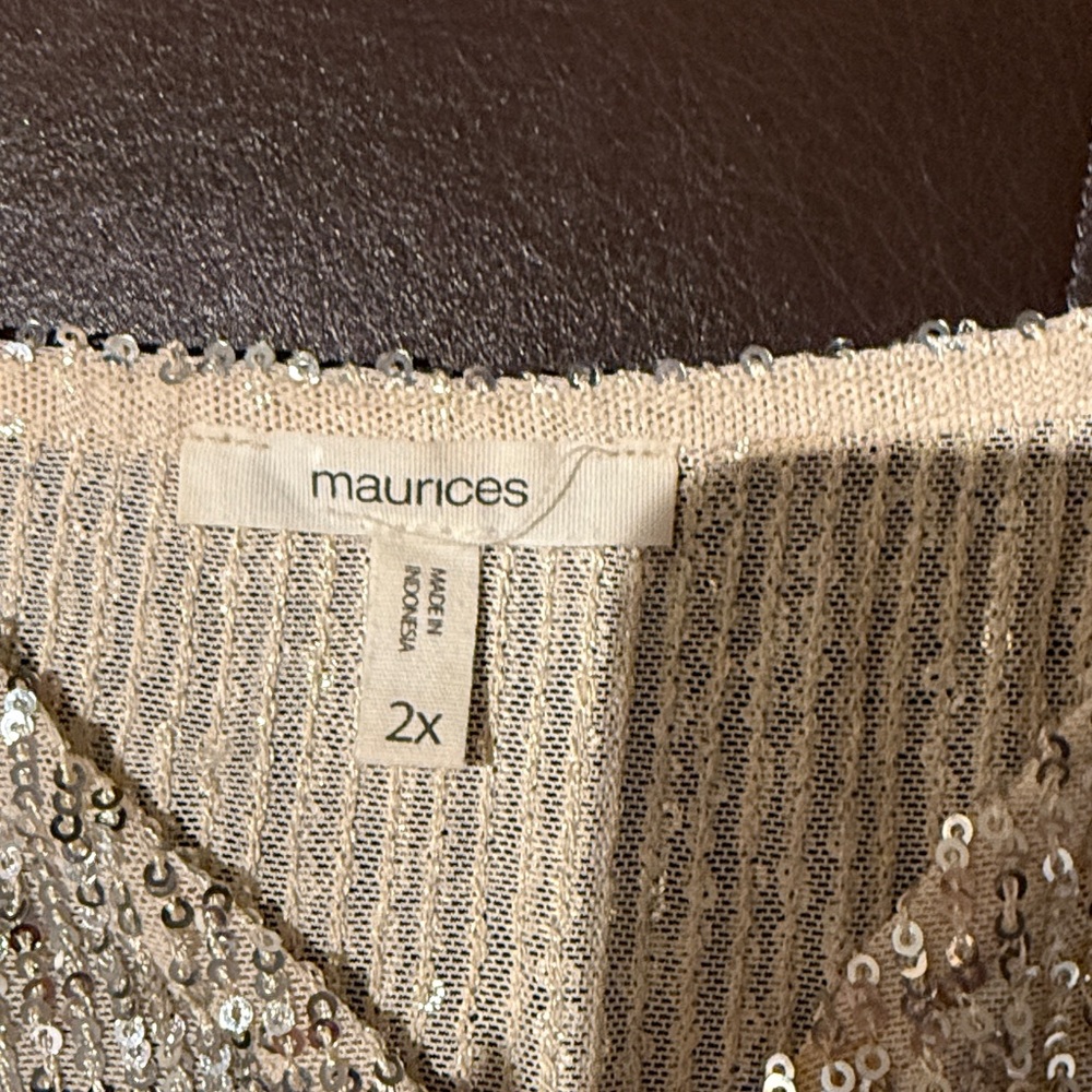Maurices Glittering Sequin Top - Picture 3 of 3